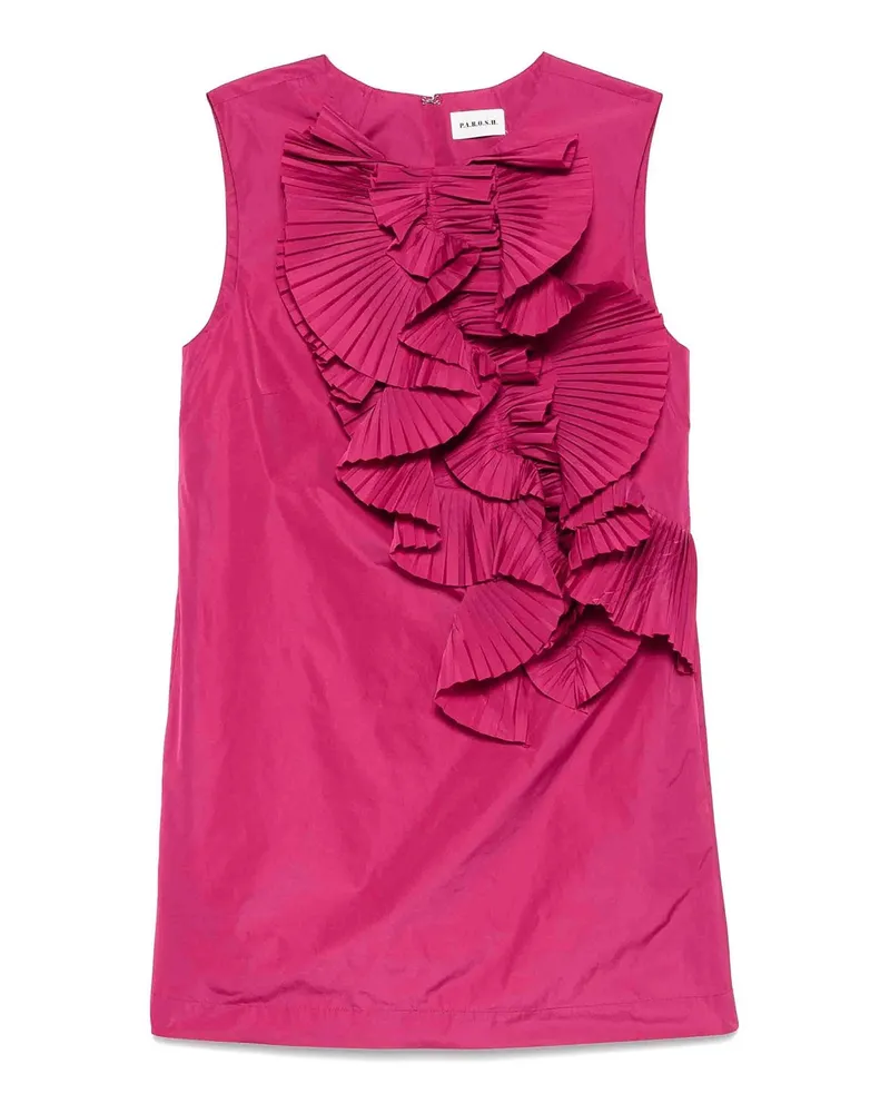 P.A.R.O.S.H. P. A.R. O.S. H. Kurzes Kleid - Fuchsia Fuchsia