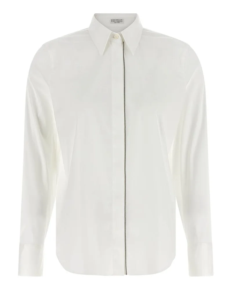 Brunello Cucinelli Hemd - Weiß Weiß