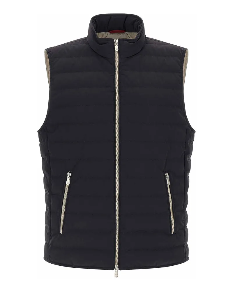 Brunello Cucinelli Weste - Blau Blau