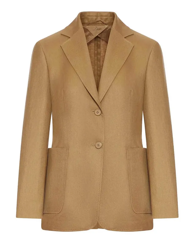 Max Mara Blazer - Dunkelbeige Dunkelbeige