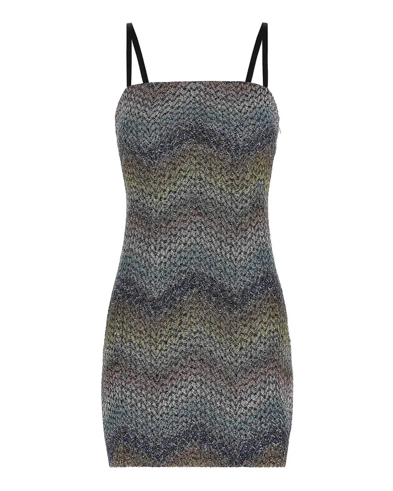 Missoni Kurzes Kleid - Bunt Bunt