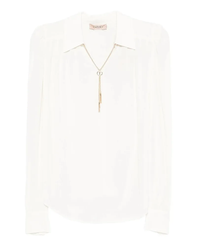 Twin-Set Top - Weiß Weiß