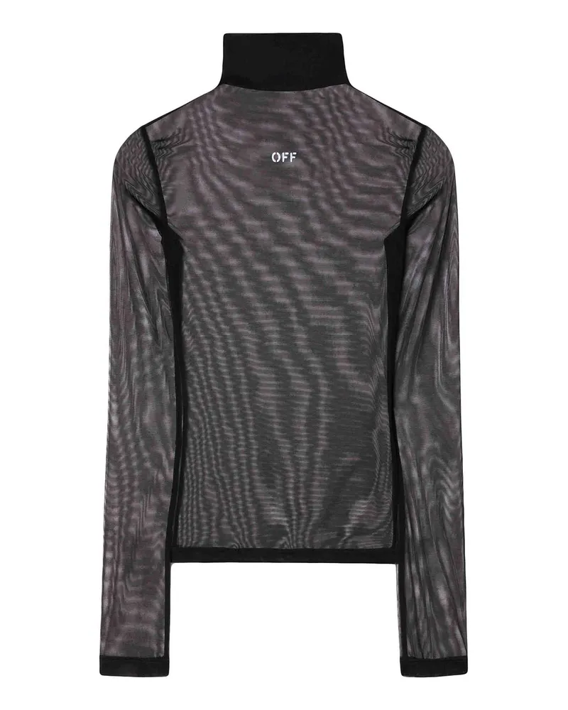 OFF-WHITE Top - Schwarz Schwarz