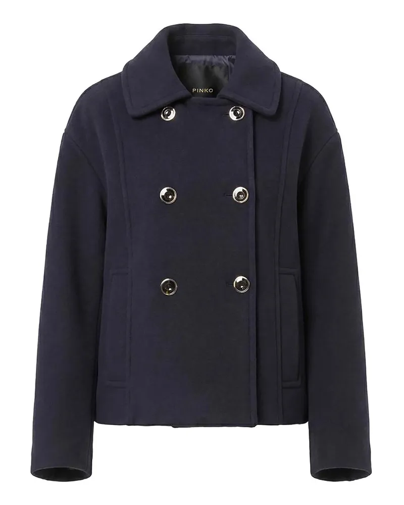 Pinko Kurzer Mantel - Blau Blau