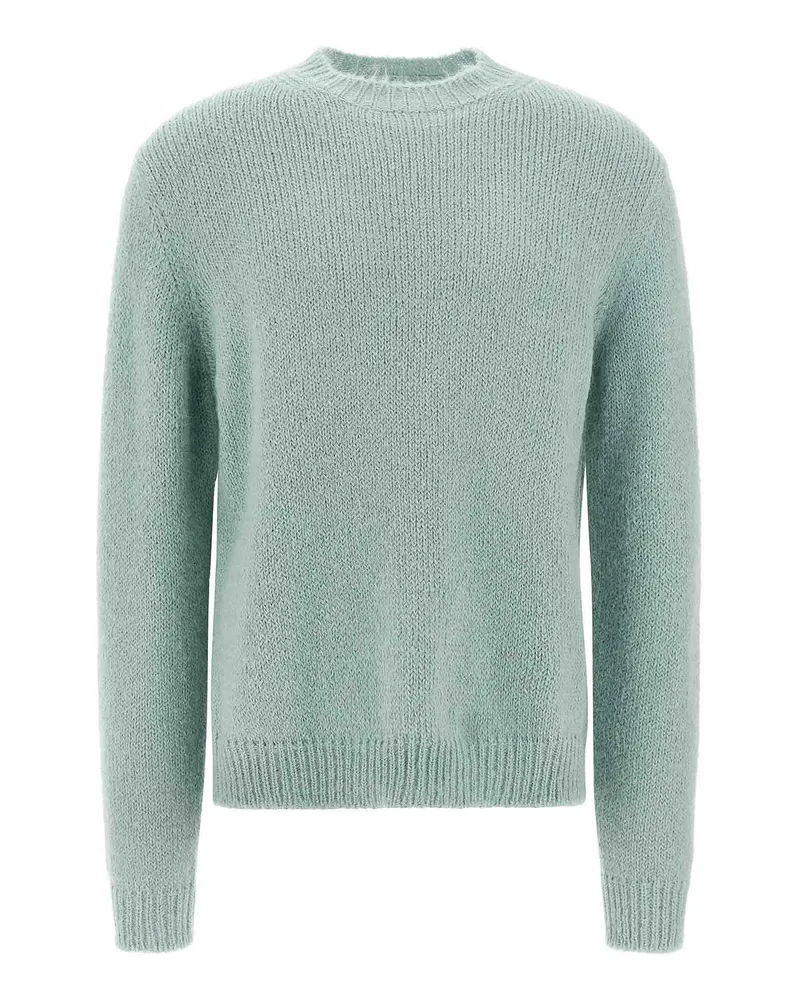 Jil Sander Rundhalspullover - Hellblau Hellblau