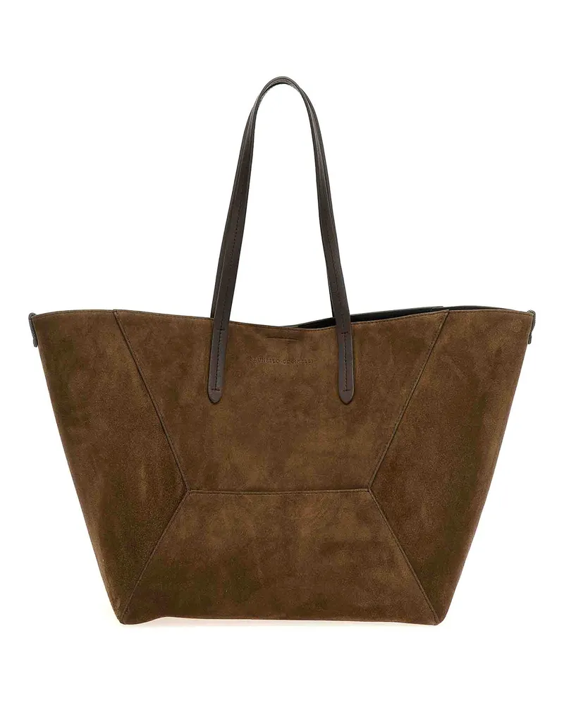 Brunello Cucinelli Umhängetasche - Braun Braun