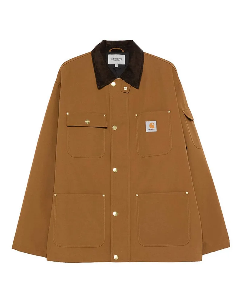 Carhartt WIP Knielanger Mantel - Braun Braun