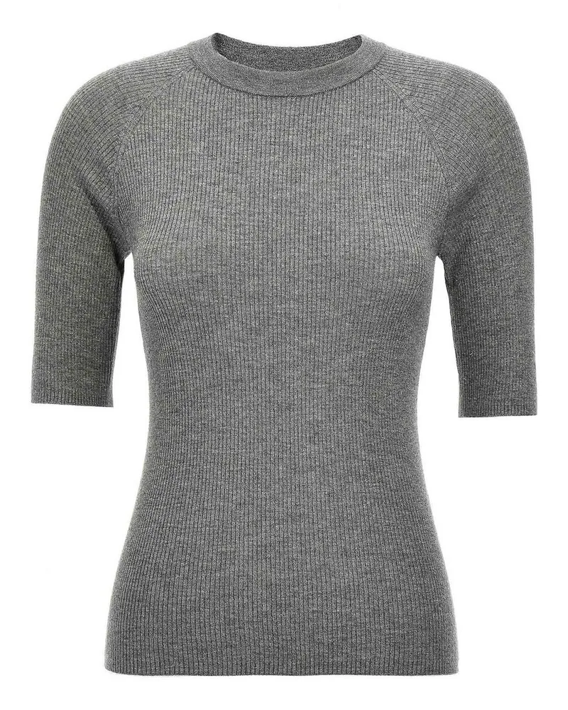 Brunello Cucinelli Rundhalspullover - Grau Grau