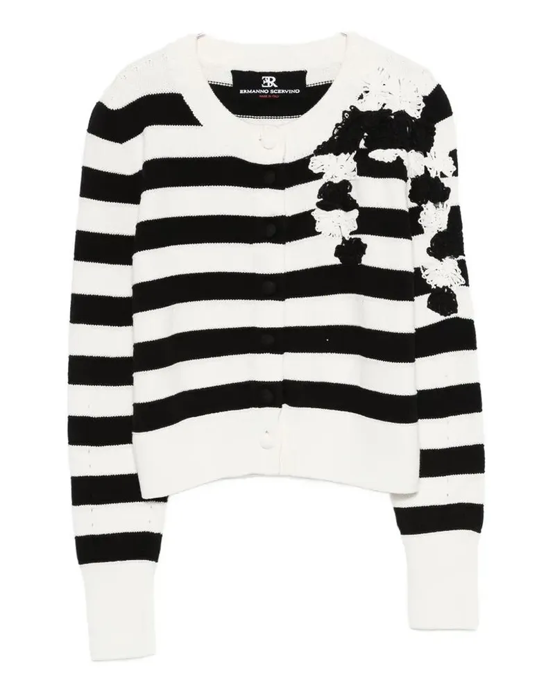 Ermanno Scervino Cardigan - Weiß Weiß