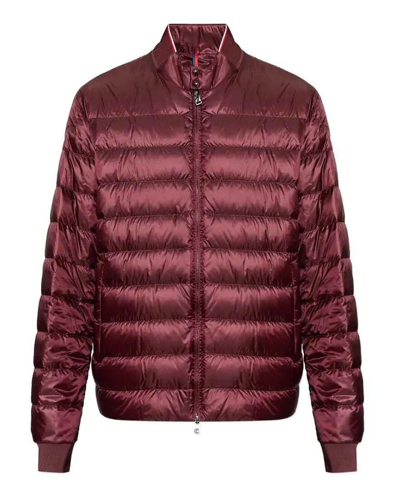 Moncler Lederjacke - Rot Rot