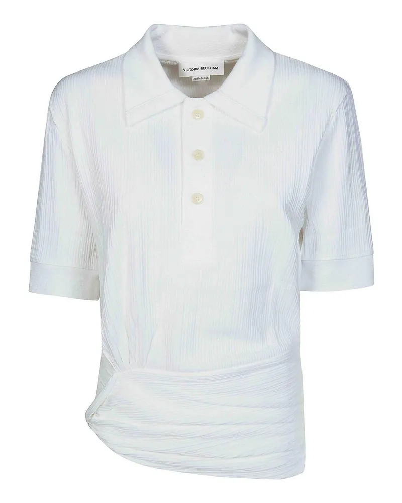 Victoria Beckham Poloshirt - Weiß Weiß