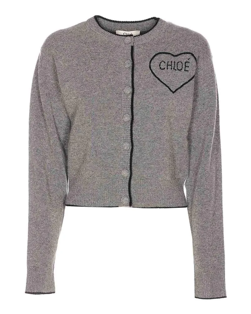 Chloé Cardigan - Grau Grau