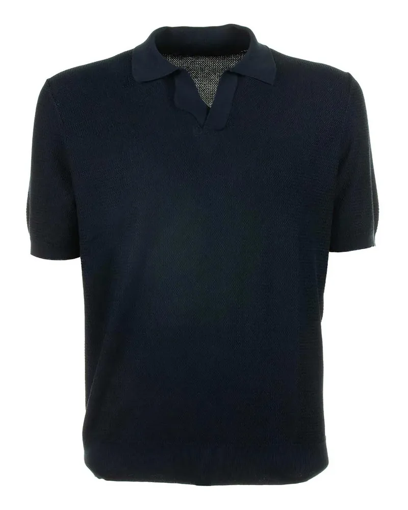 Tagliatore Poloshirt - Weiß Schwarz