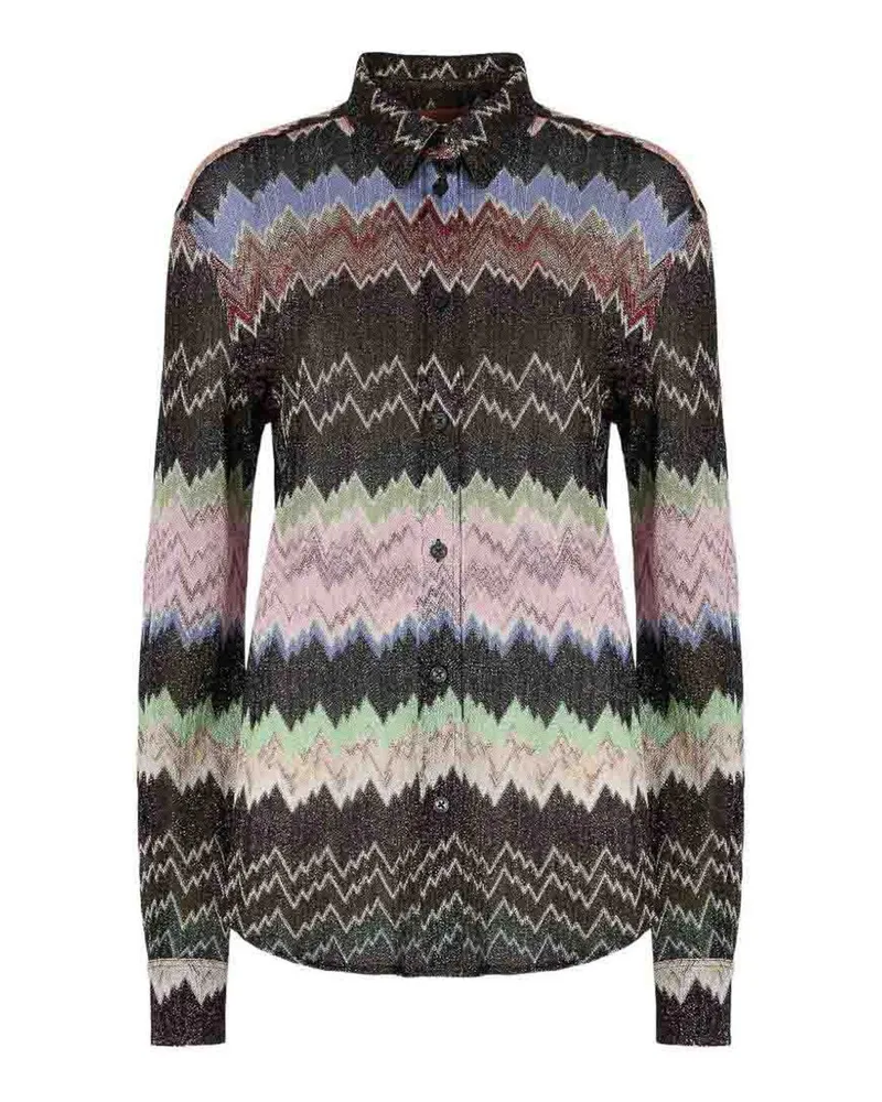 Missoni Hemd - Schwarz Schwarz