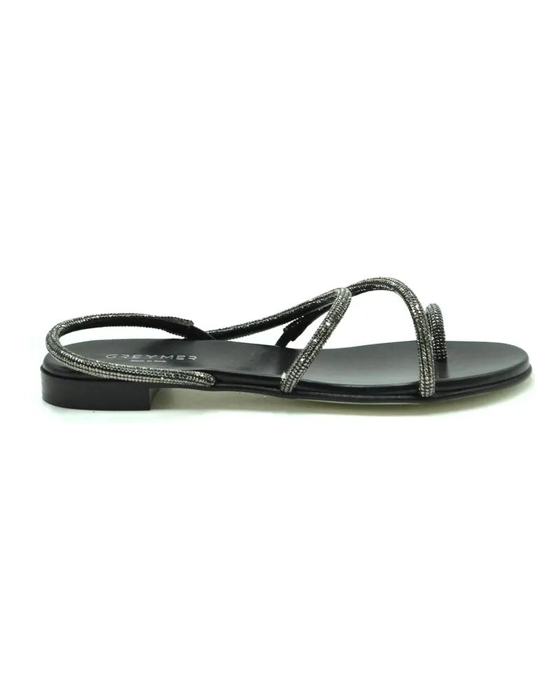 Greymer Sandalen - Schwarz Schwarz