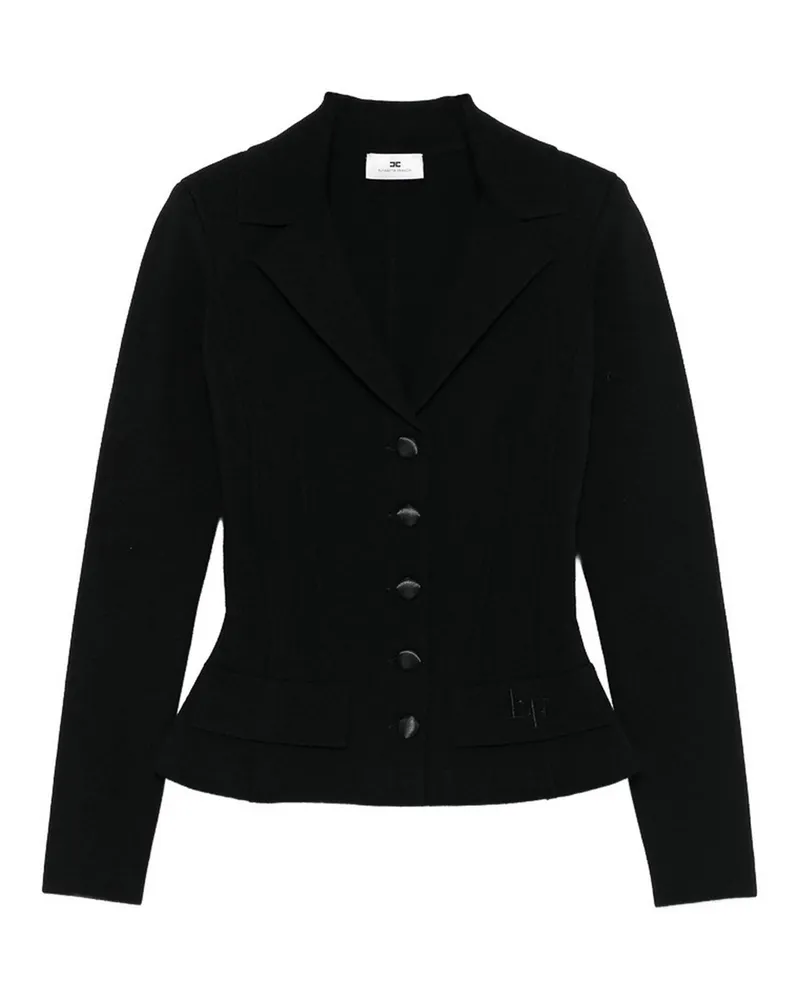 Elisabetta Franchi Blazer - Schwarz Schwarz