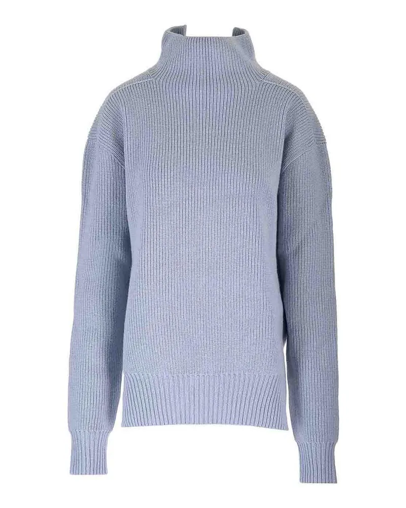 Rick Owens Rundhalspullover - Hellblau Hellblau
