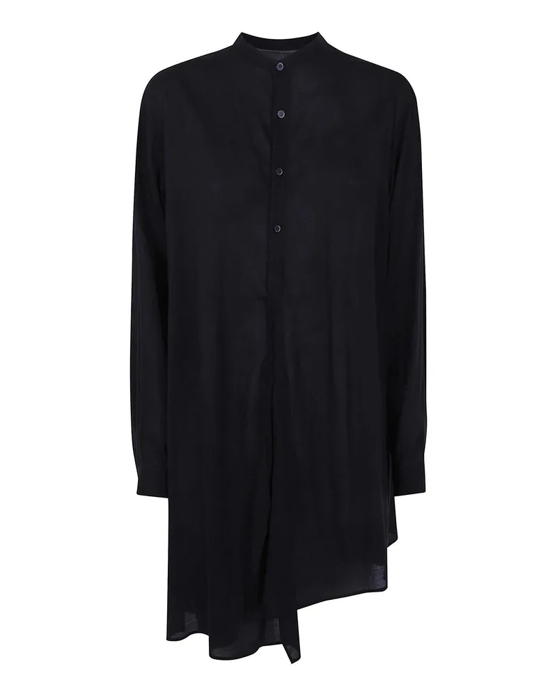 Yohji Yamamoto Bluse - Schwarz Schwarz