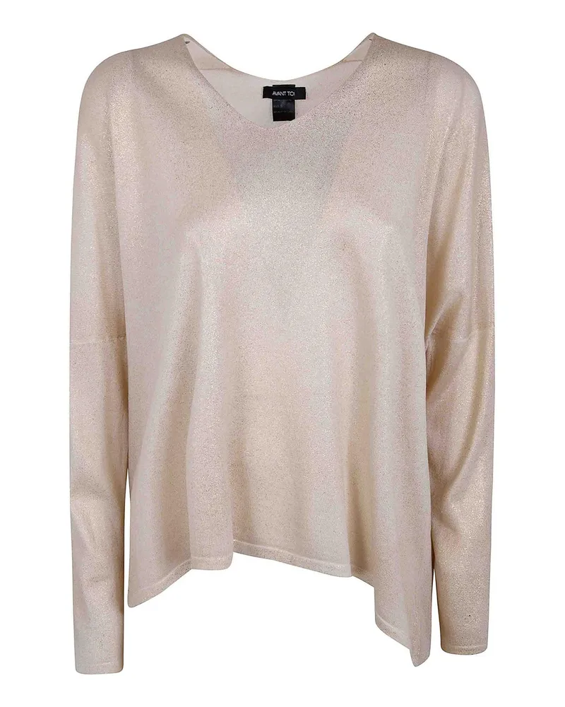 Avant Toi V-Pullover - Orange Orange