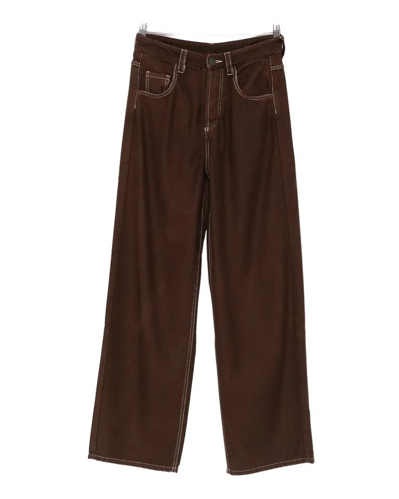 Uma Wang Casual Hose - Braun Braun