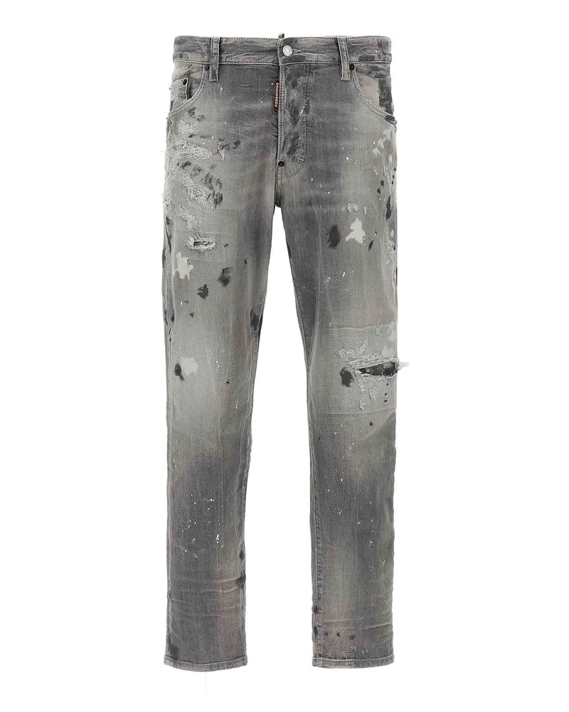 Dsquared2 Bootcut Jeans - Grau Grau