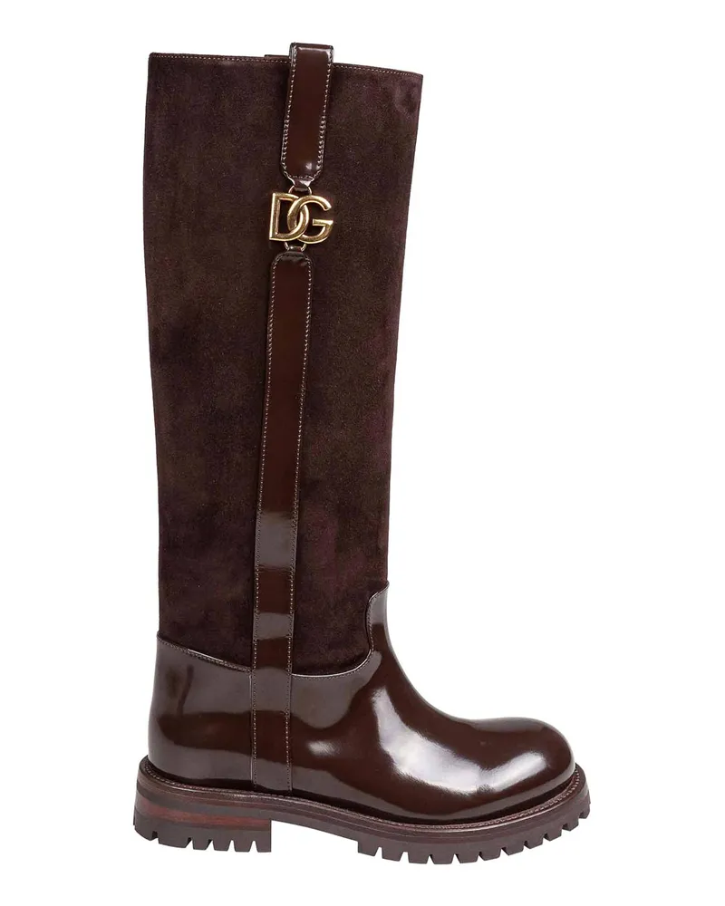 Dolce & Gabbana Stiefel - Braun Braun