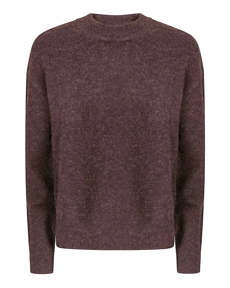 Samsøe & Samsøe Rundhalspullover - Schwarz Schwarz