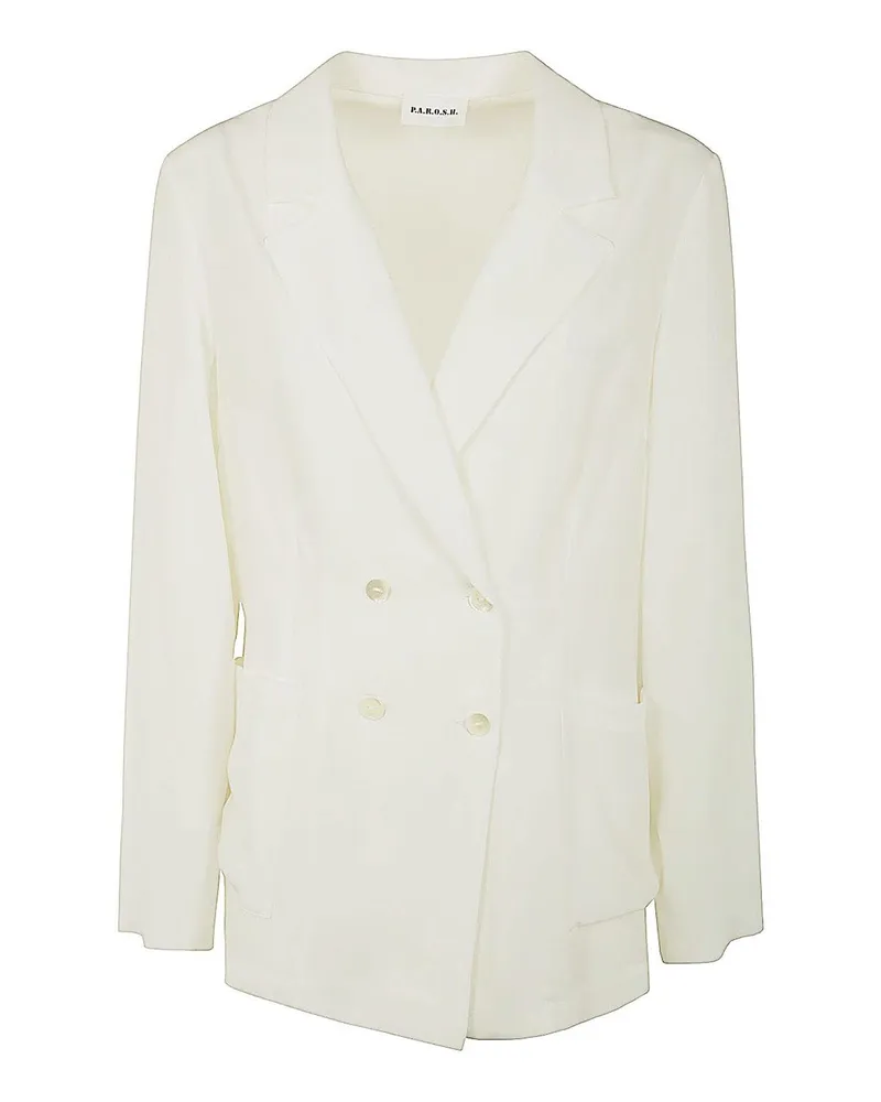 P.A.R.O.S.H. P. A.R. O.S. H. Casualjacke - Weiß Weiß