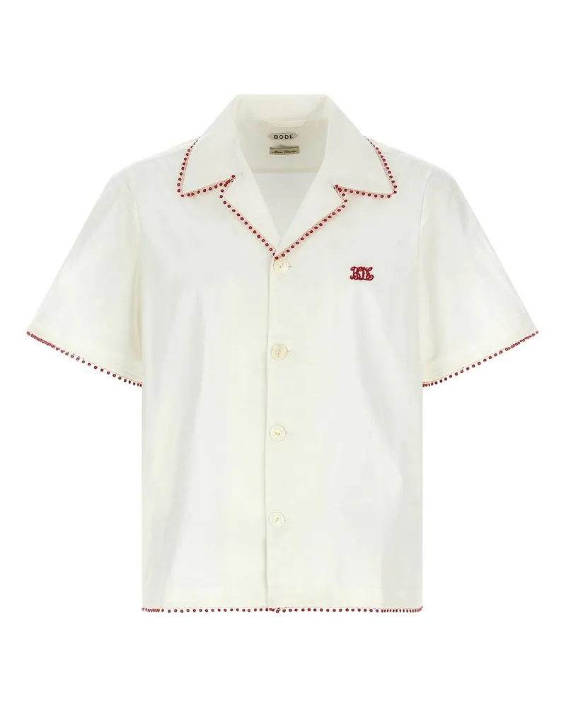 BODE Hemd - Weiß Weiß