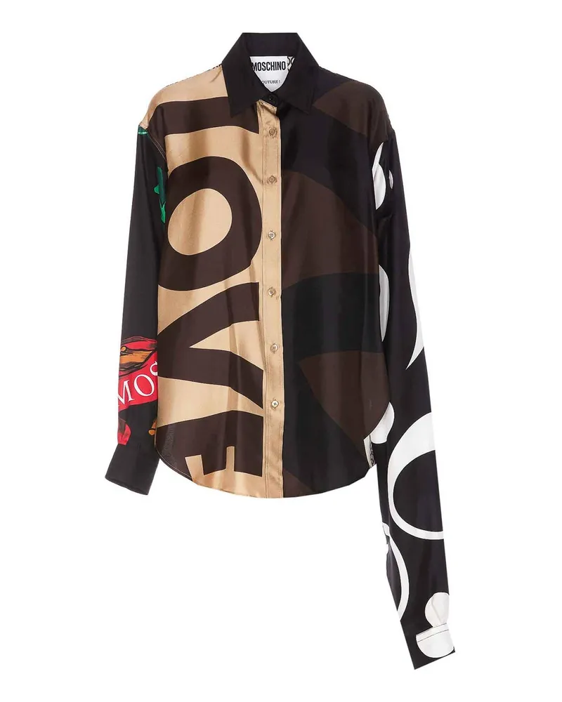 Moschino Hemd - Braun Braun