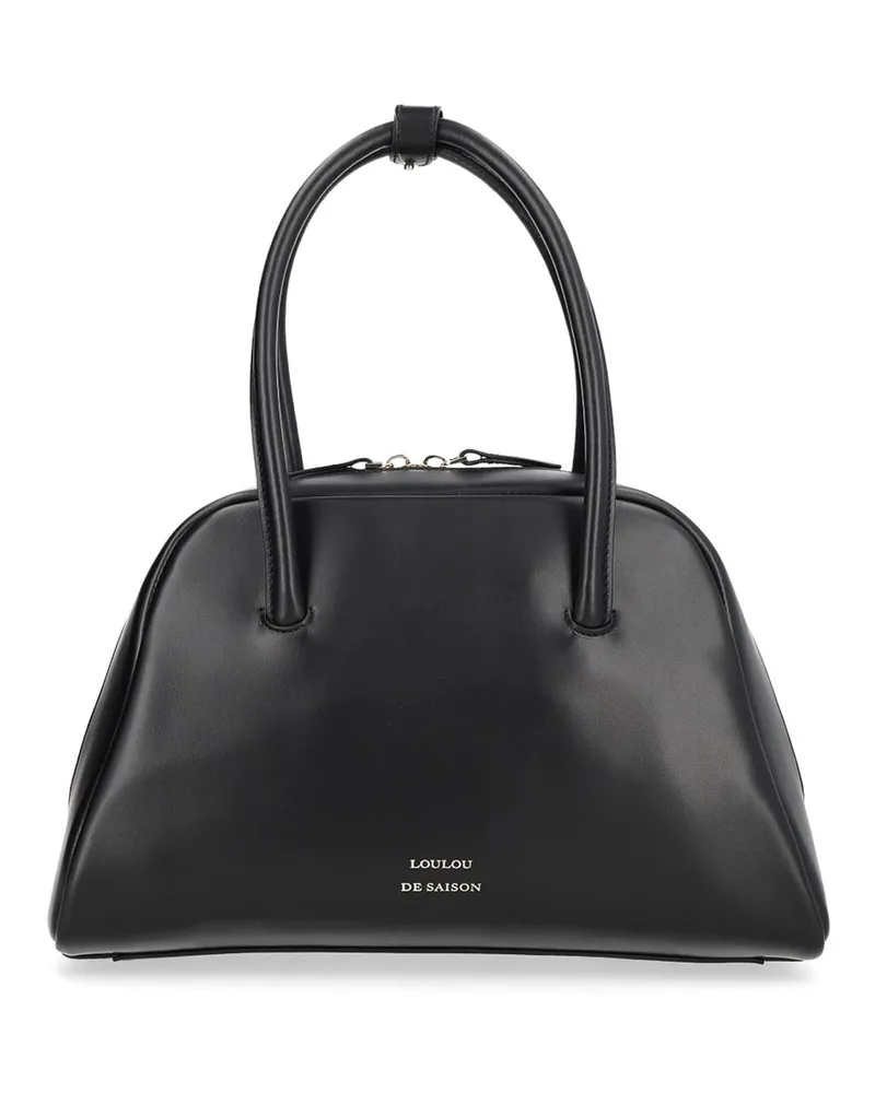 Loulou Studio Shopper - Schwarz Schwarz