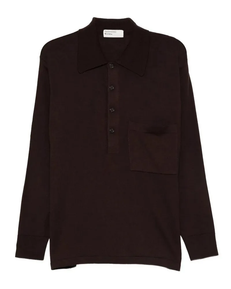 Universal Works Hemd - Braun Braun