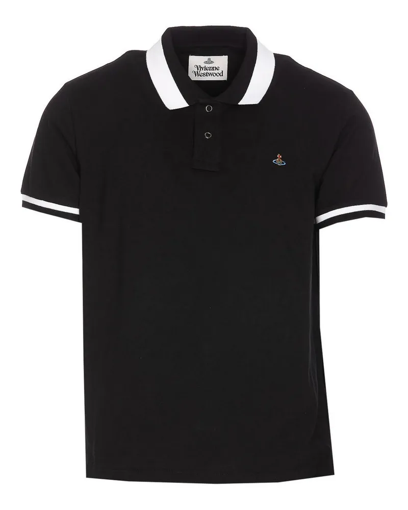 Vivienne Westwood Poloshirt - Schwarz Schwarz