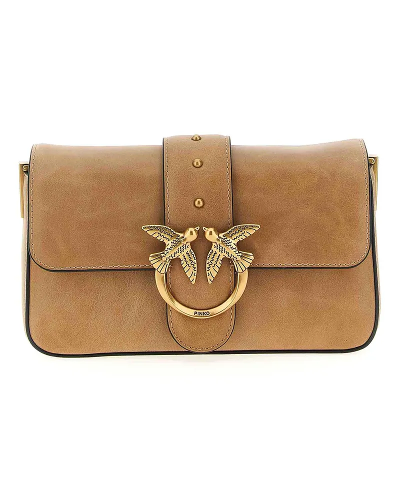 Pinko Schultertasche - Beige Beige