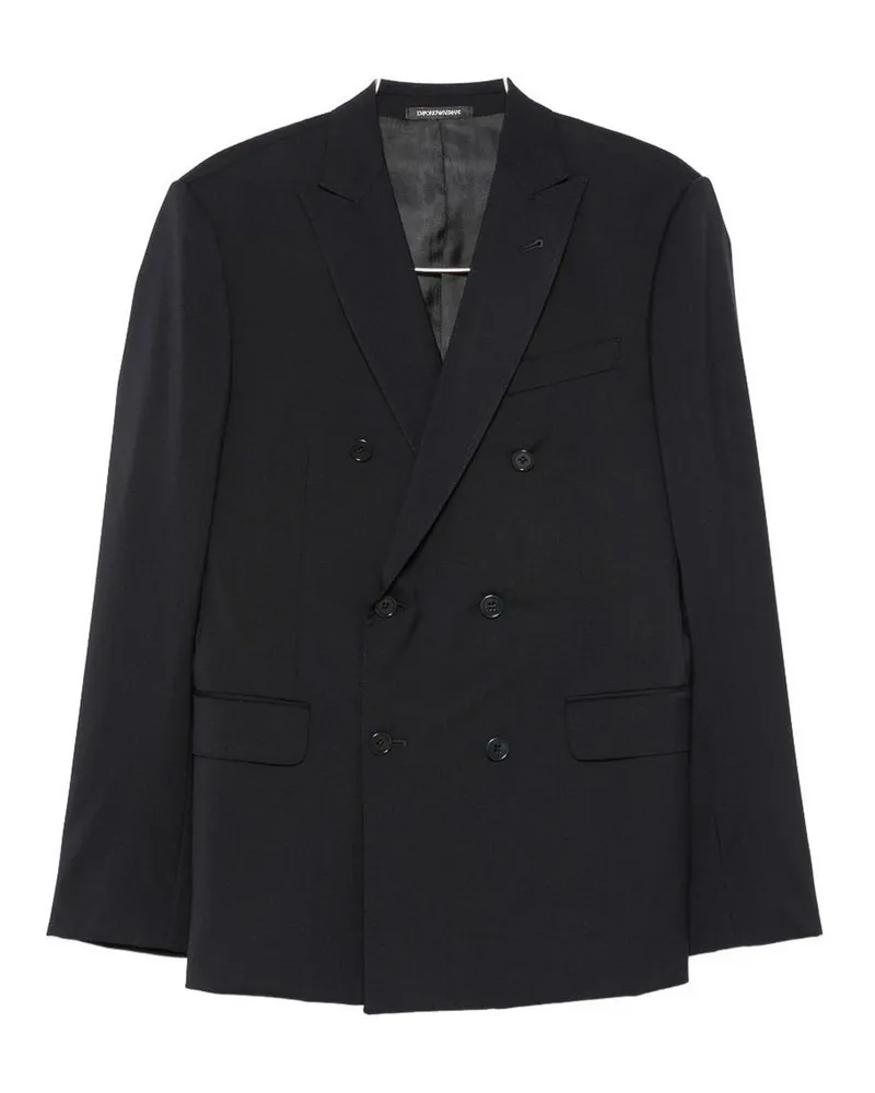 Emporio Armani Eleganter Anzug - Schwarz Schwarz