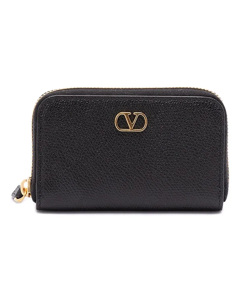 Valentino Garavani Portemonnaie - Schwarz Schwarz
