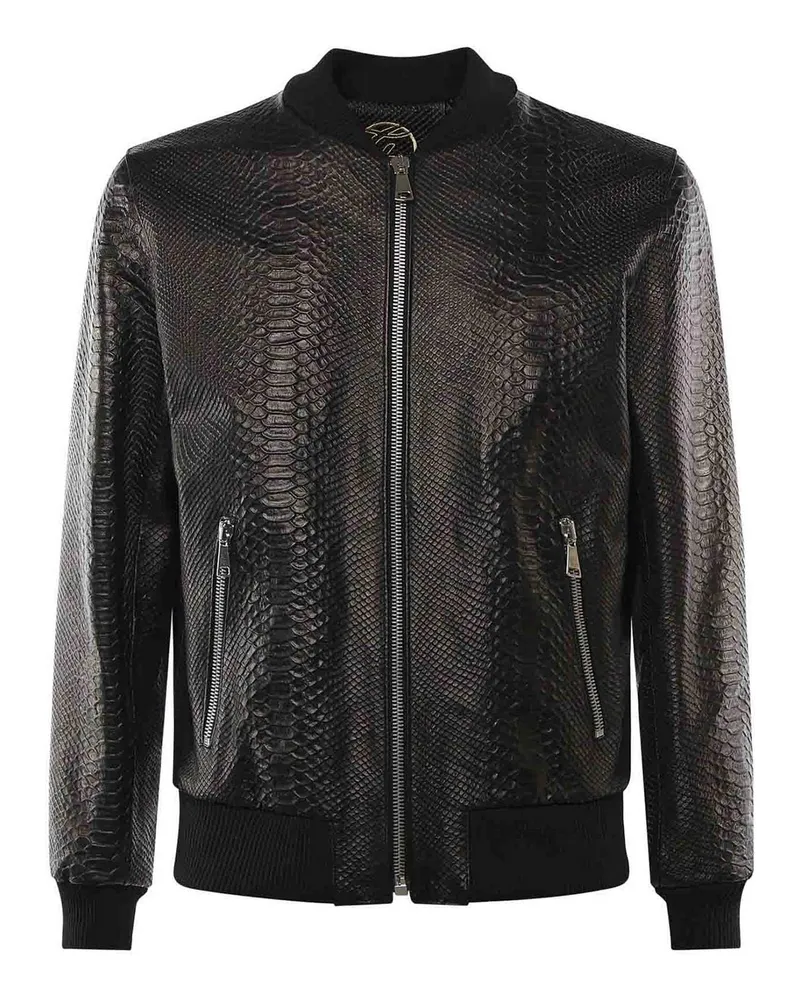 Giuliano Galiano Bomberjacke - Schwarz Schwarz