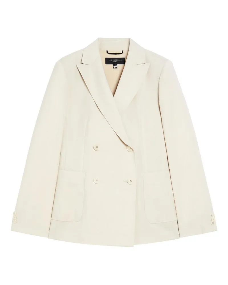 Max Mara Blazer - Weiß Weiß