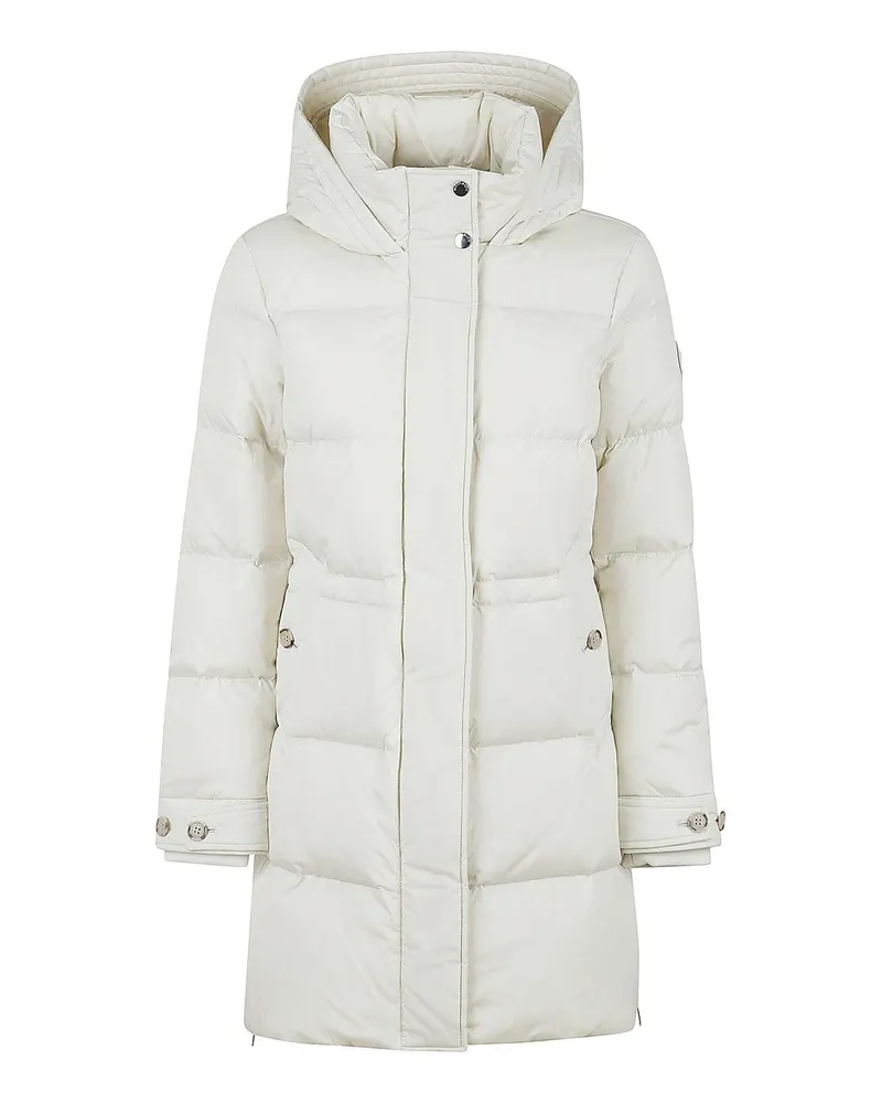 Woolrich Knielanger Mantel - Creme Creme