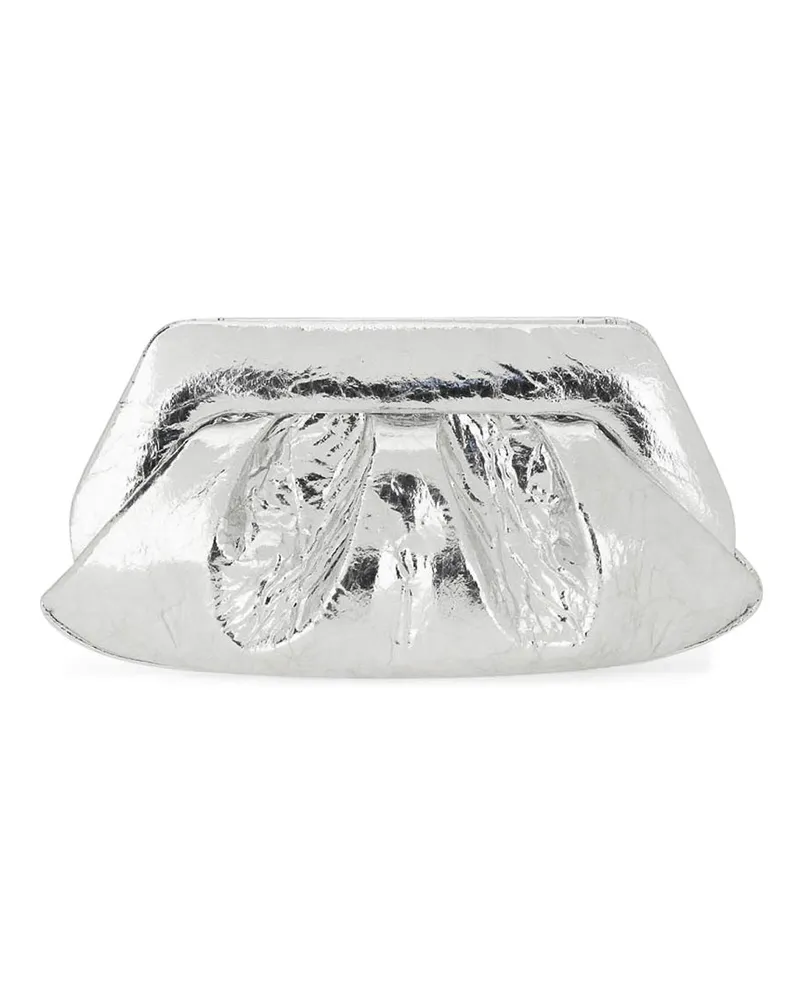 THEMOIRÈ Clutch - Silber Silber