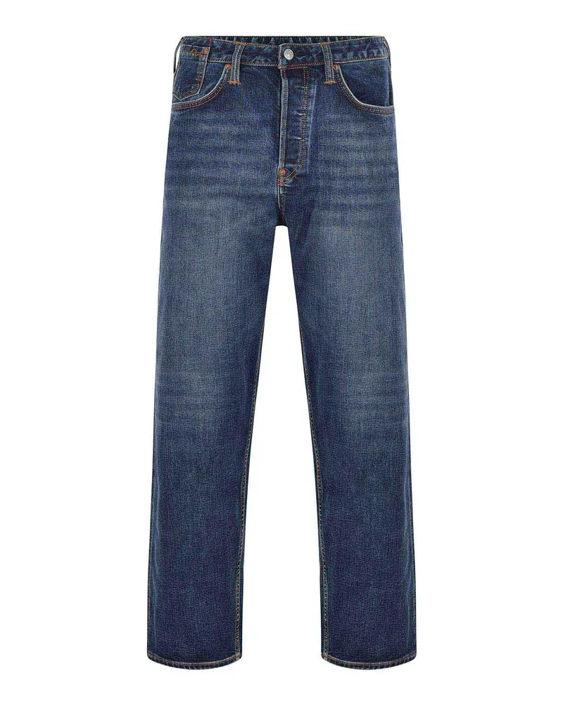 Evisu Bootcut Jeans - Blau Blau