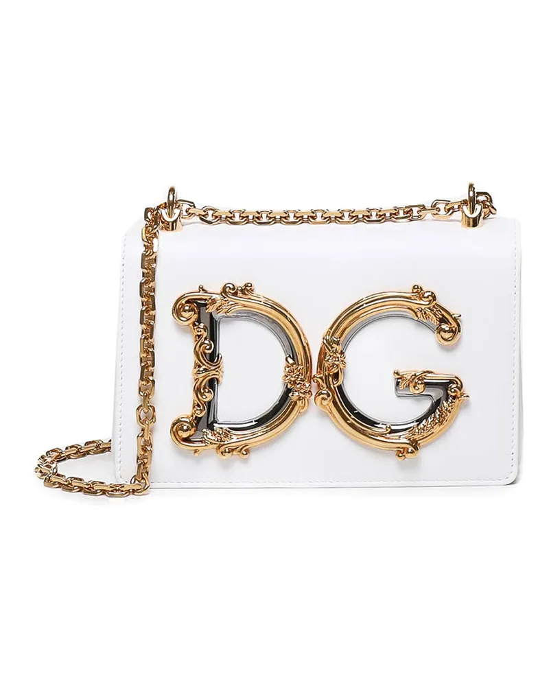 Dolce & Gabbana Umhängetasche - Weiß Weiß
