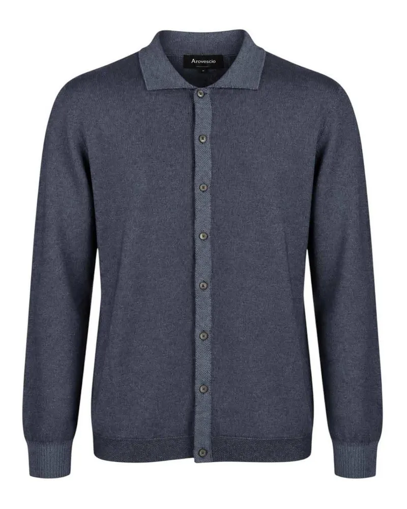 Arovescio Hemd - Blau Blau