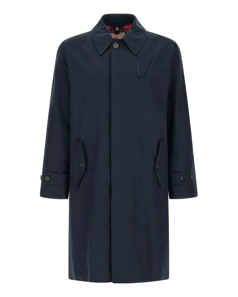 Baracuta Knielanger Mantel - Blau Blau