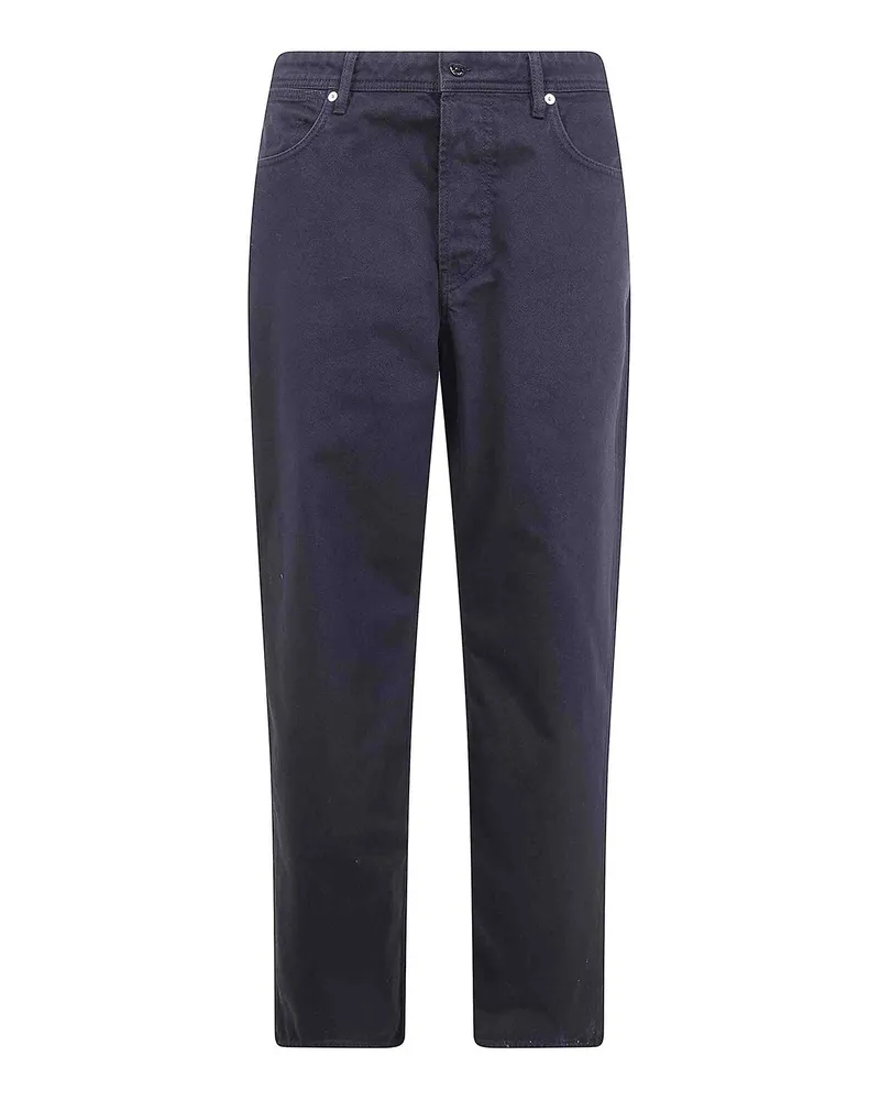 Stone Island Straight Leg Jeans - Schwarz Schwarz