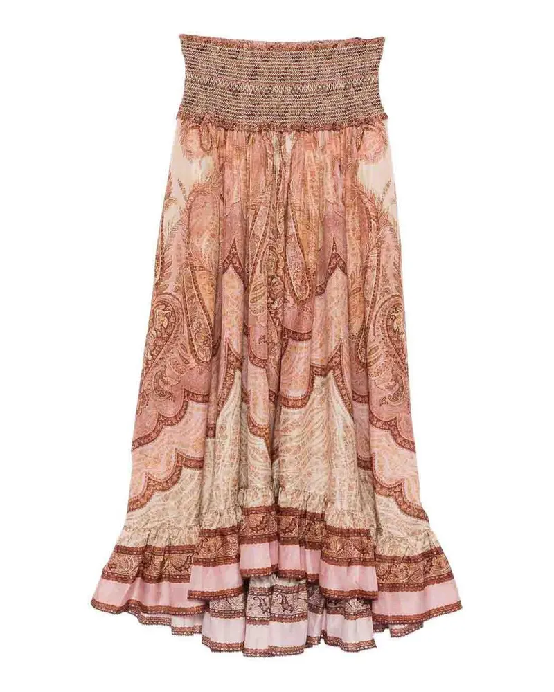 Zimmermann Langer Rock - Rot Rot