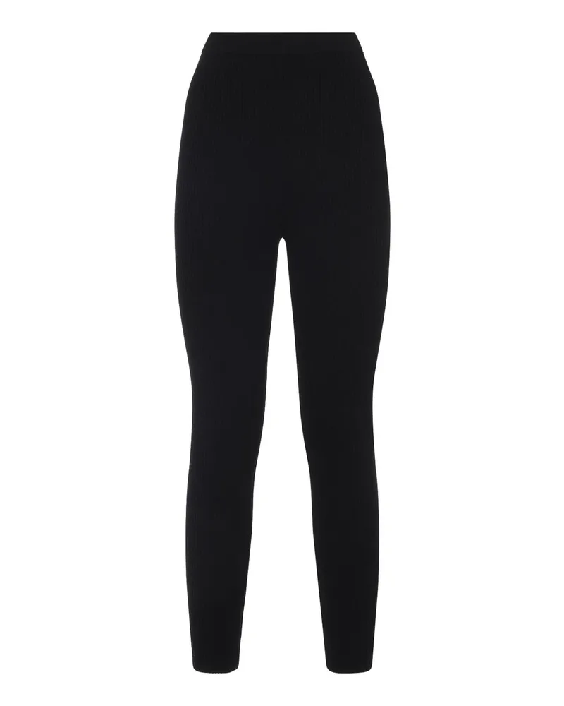 Yves Salomon Leggings - Schwarz Schwarz
