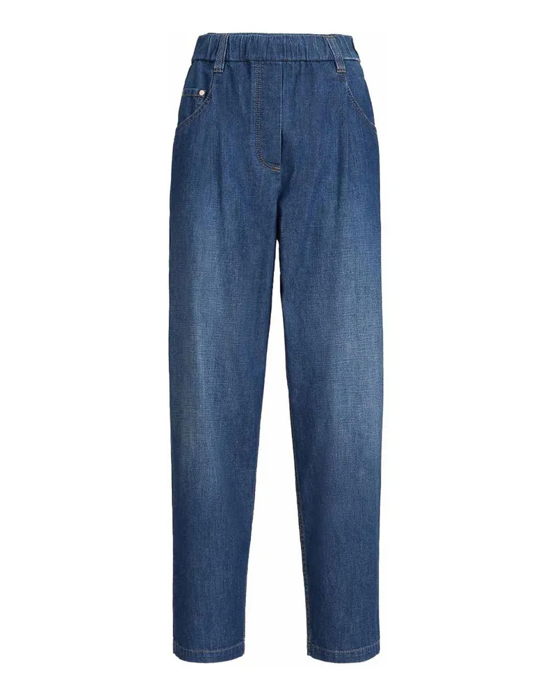Brunello Cucinelli Straight Leg Jeans - Blau Blau