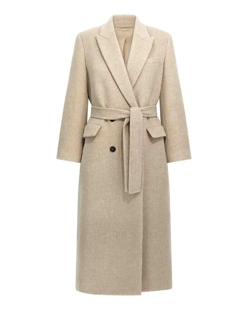 Brunello Cucinelli Kurzer Mantel - Beige Beige