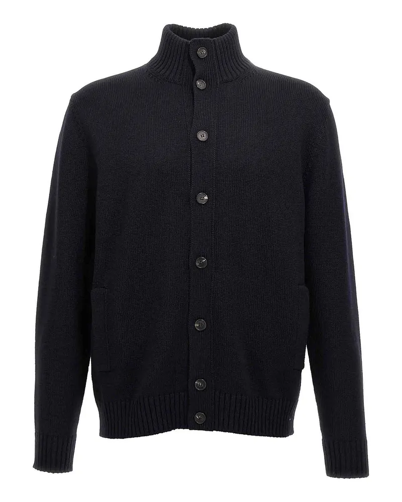 Zanone Cardigan - Blau Blau